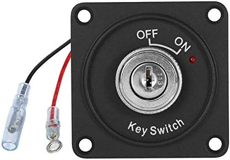 Amazon Co Jp L P L 2キースタートスイッチパネルの車のトラックのボートとdc 12v 10aイグニッションスイッチ2ポジションon Offキースイッチ 車 バイク