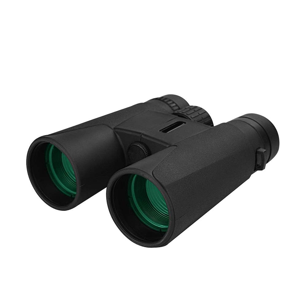 Binocolo professionale 10x42, compatto, impermeabile, visione notturna bassa per osservazione degli uccelli, caccia, concerti, viaggi
