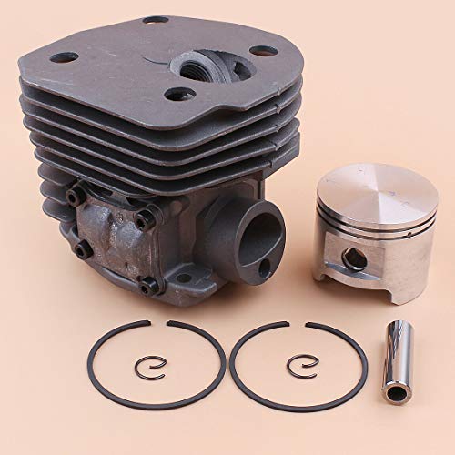 Luxuypon Kit de pistão cilindro de 45 mm Big Bore adequado para Husqvarna 346xp 350 351 353 Nikasil