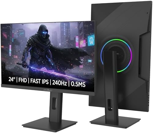 James Donkey Arven A50 24'' 240Hz 0.5Ms FHD Fast IPS Panel Gaming RGB Pivot Monitör (Sıfır Ölü Piksel Garantili) - Görsel 1