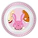Imagen de Kids KL10262 Rabbit Vajilla melamina 3 piezas 27x24cm