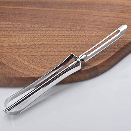 2 Pack Kitchen Vegetable Peeler, Stainless Steel Rotary Peeler For Carrot And Fruit, With Ergonomic And Control Handle-Dishwasher Safety Potato Peelers #TOP5