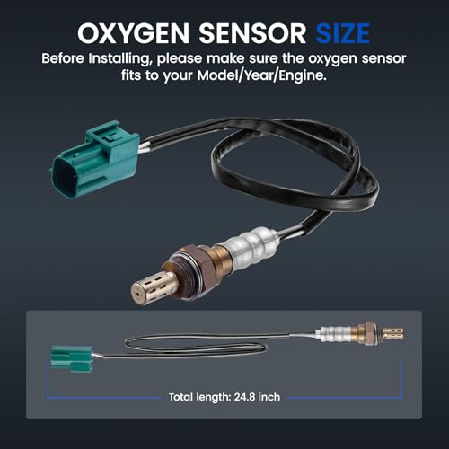 Sensor de oxígeno downstream compatible con Nissan y Infiniti miniatura 3