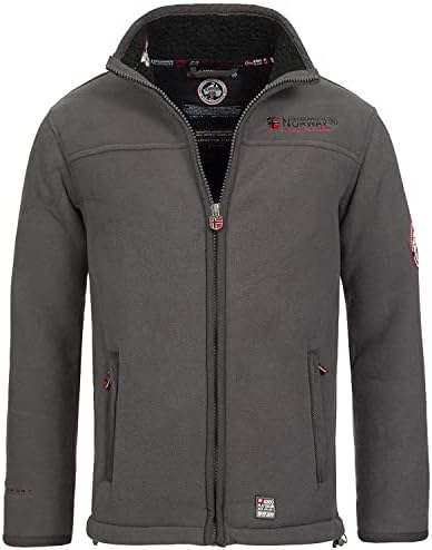 Geographical Norway Gewatteerde winterjas voor heren, gevoerde warme anorak, outdoor ski- en snowboardjas voor de winter/herfst, in bundel met UD-beanie, XL Geographical Norway Gewatteerde winterjas voor heren, gevoerde warme anorak, outdoor ski- en snowboardjas voor de winter/herfst, in bundel met UD-beanie, XL