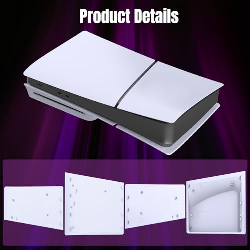 Disques de protection pour PS5 Slim Disc Edition en blanc