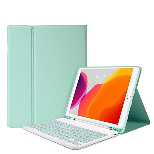HAODEE iPad Air 4 10.9C`P[XBluetoothTouchPadL[{[h}EXP[XtCXJo[ (Color : 5BLUE, Size : Air 4 10.9)