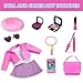 American 18 Inch Doll Makeup Accessories And Clothes,Tote Bag Set For 18