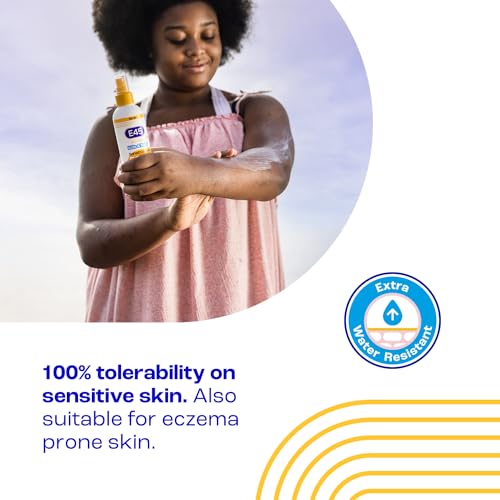 E45 Kids and Baby Sunscreen SPF50+ Spray for Face With Avocado Oil - UVA and UVB Protection- Dermatologically Tested and Fragrance-Free - Suitable For Dry, Sensitive and Eczema Prone Skin (180ml) - Image 2