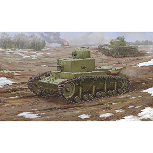 Maquette Hobbyboss T-12 Échelle 1/35 pour Projet de Diorama Militaire