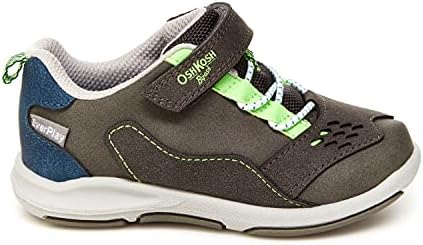 OshKosh B'Gosh Boy's Bear Sneaker, Charcoal, 8 Toddler | Image 6