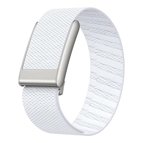 Image of Nylon Strap Compatible with Whoop 5.0 Band Strap - Durable, Adjustable Fitness Tracker Strap | Breathable, Comfortable Bands for Workout, Sleep, and Health Monitoring (Device Not Included) (Pure White)