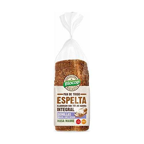 PAN MOLDE ESPELTA INT.SEMILLAS 400g BIOCOP