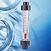 Meter Tube Type Flowmeter Water Flowmeter, LZS-15D Model, Measure -1000L/H, Fit for DN15(1/2