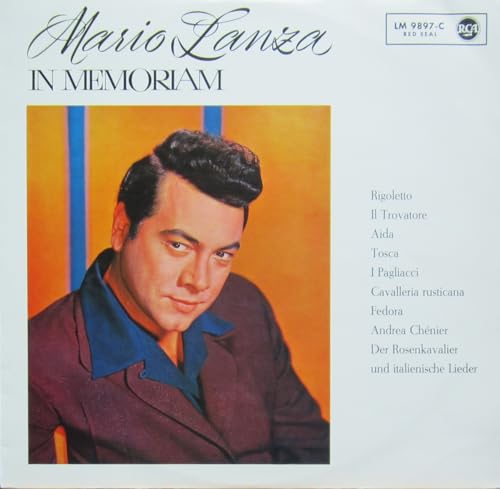 Mario Lanza - In Memoriam - RCA Red Seal - LM 9897-C