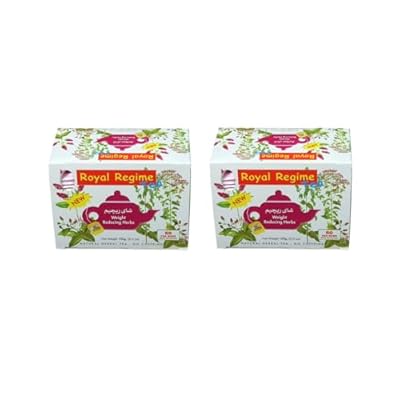 Royal Regime Tea Natural Herbal Tea 50 Tea bags with Envelope Herbal Tea Bags Box 2