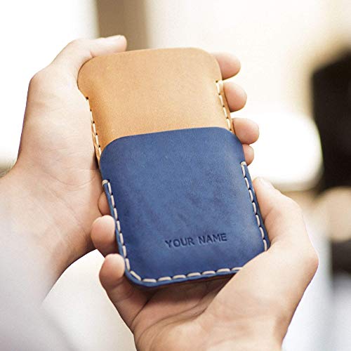 True Leather Case For Iphone, Fits 14, 14 Pro Max, 13 Pro Max, Mini And Many More. Hand Stitched Personalized Pouch #TOP3