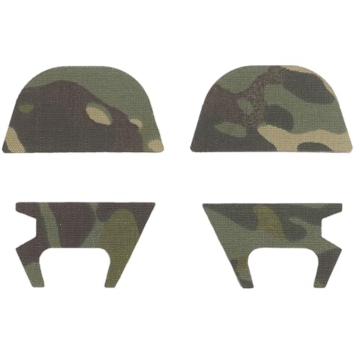 Patch de camouflage pour casque de communication évitant les reflets durant la chasse nocturne