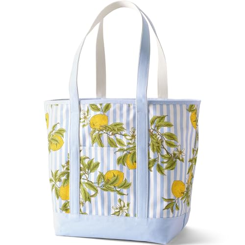Image of Lands' End Open Top Canvas Tote Bag
