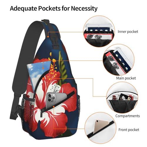 Bolso cruzado tipo mochila sling para hombre negro miniatura 4