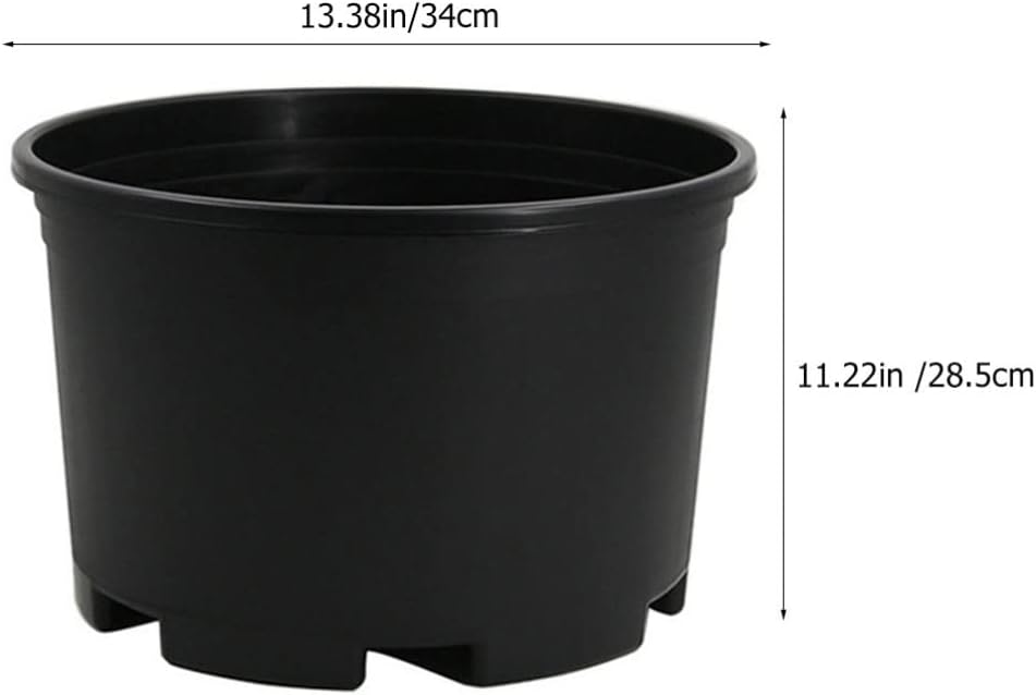 GANAZONO Starter Pots Plant Nursery Pots Starting Pots Containers Gardening Pot Plastic Planter Pots Garden Supplies 34x28. 5cm