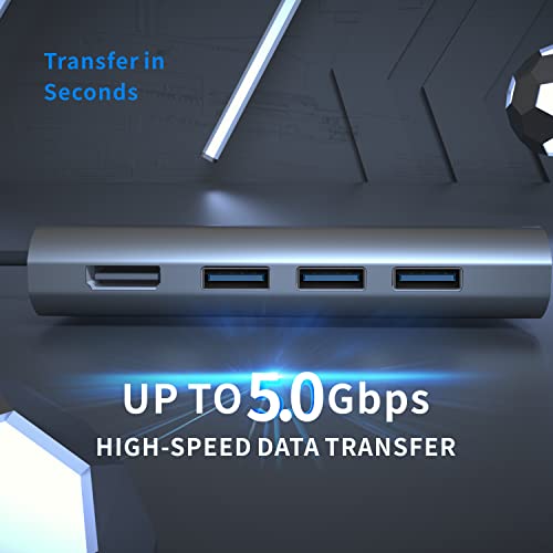 LasAnclas-8-in-1-USB-C-Hub-Ethernet-USB-C-Docking-Station-4K-HDMI-100W-PD-35Gbps-USB-30-1Gbps-LAN-USB-C-Dongle-SDTF-Card-Reader-USB-Multiport-Adapter-for-MacBook-AirProiPad-Pro-2021-and-More