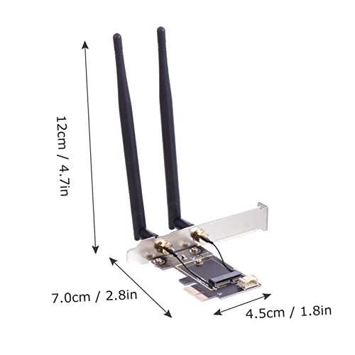 Tarjetas WiFi Pcie para computadora DOITOOL adaptador inalámbrico Ngff de red 7