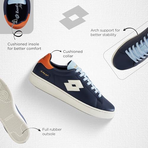 Image of Lotto Men Autograph OG Leather Sneakers