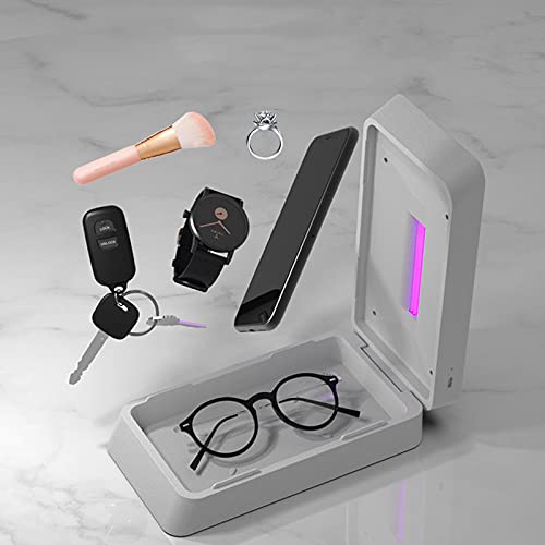 LTLGHY UV Sterilisator Box Für Handy, Multifunktional UV Desinfektions Box Mit Wireless Charger, Aroma Diffusor, Für… – Bild 5