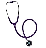 2 in 1 Dual-Head Classic Stethoscope with clock head