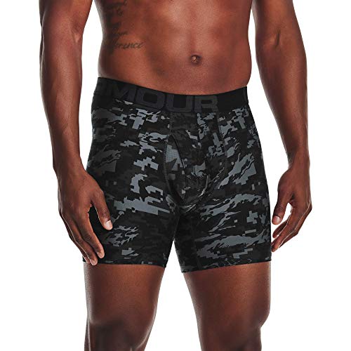 Image of Under Armour Men's Performance Tech Boxerjock Brief Underwear, 6 inch Inseam, All-Day Comfort & Ultra-Soft, 3-Pack