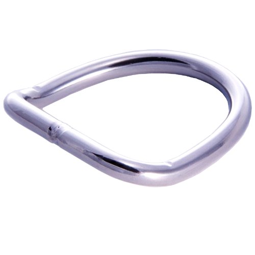 Hollis 2 Inch D-Ring Bent - Stainless