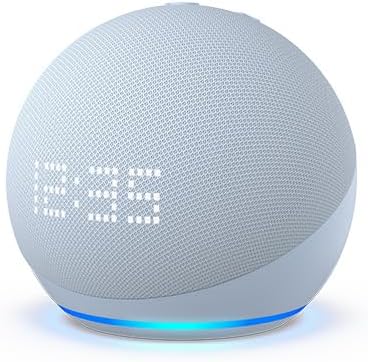 Miniatura 2 de Echo Dot con reloj (5. generación, modelo de 2022)  Bocina inteligente con reloj y Alexa  Azul