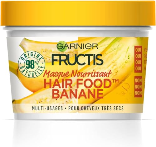 Garnier Fructis Nährende Maske Banane – für sehr trockenes Haar – 390 ml