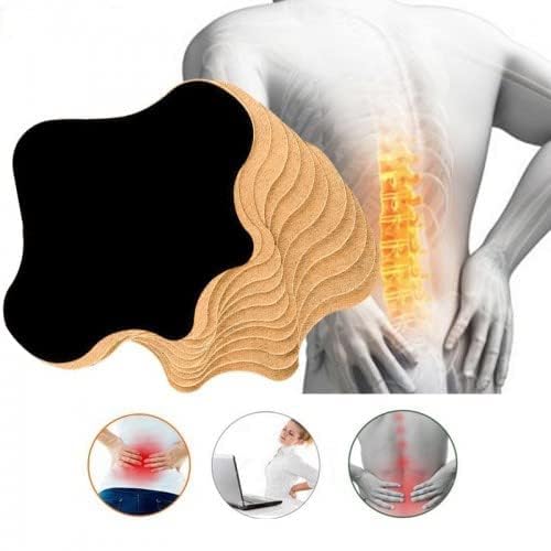 Patch 10pcs/Box Lumbar Lower Back Pain Relief Plaster Wormwood Patch Self Heating Warming Stickers Body Care Product 4 41dCq6naBUL