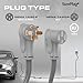 50 Amp Extension Cord for RV and EV 25 Feet | NEMA 14-50 - Tesla Charger Extension Cable | 250 Volt (STW/AWG) - UL/ETL Listed | Ideal for Car and Camper - Heavy Duty. (25 ft)
