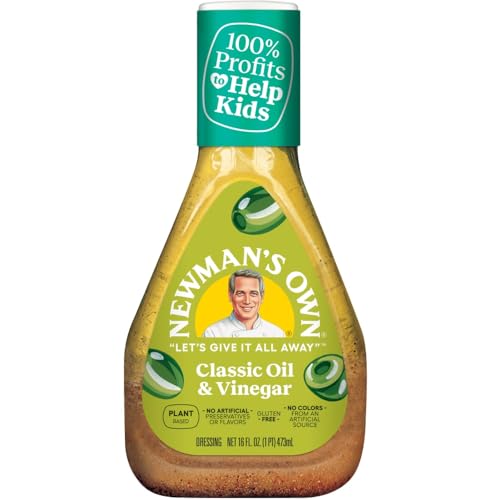 Newman's Own Dressing, Olive Oil & Vinegar, 16 oz by Newman's Own