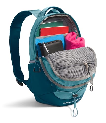 Image of THE NORTH FACE 10L Mini Borealis Everyday Backpack, Algae Blue /Midnight Petrol, One Size