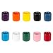 Mega Candles 10 pcs Assorted Colors Ceramic Chime Ritual Spell Candle Holders, Great for Casting Chimes, Rituals, Spells, Vigil, Witchcraft, Wiccan Supplies & More