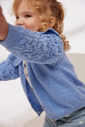 Image of Cozy Sweater and Hoodie for Little Girls, Boys and Toddlers - Premium Warm Knit Pullover, Perfect for Boys and Girls, Comfortable Casual Wear, Ideal for Layering - Girl, Lavender, 36 M