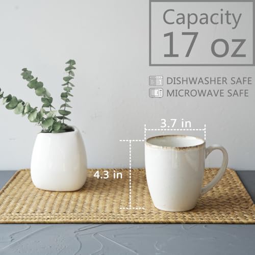 Set de 4 Tazas de Cerámica Bosmarlin 17 Oz miniatura 2