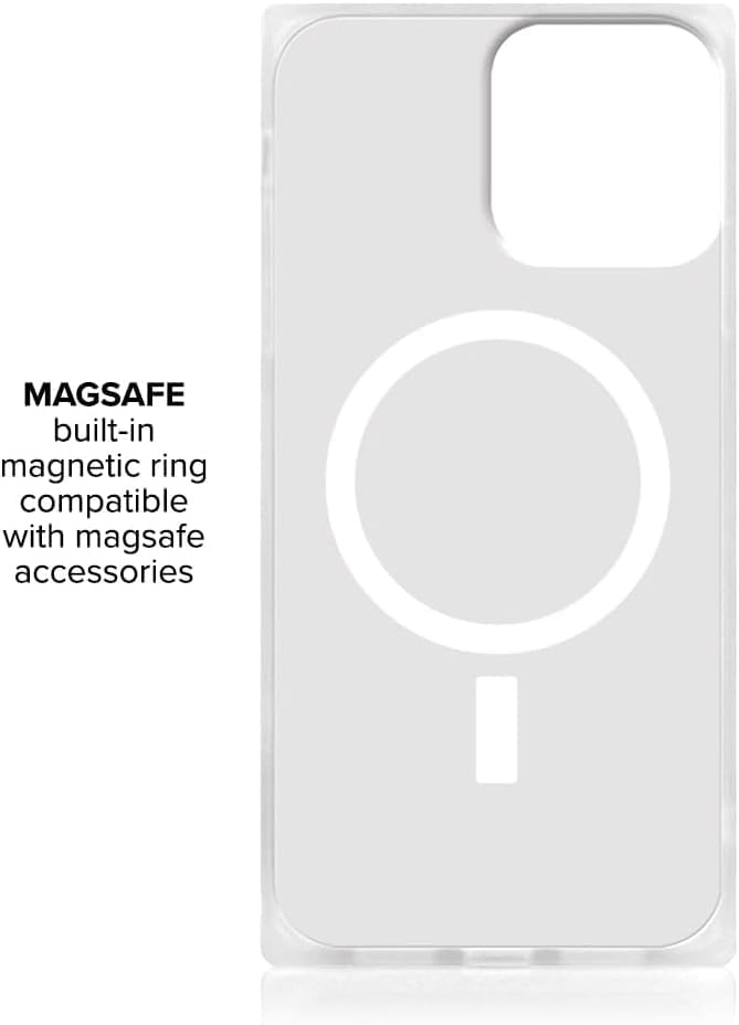 Flaunt Official Square Protective Case - Compatible with iPhone 15 Pro - Compatible with MagSafe - Drop-Tested & Shockproof - The Official Square Phone Case (Abalone Shell) - Image 6