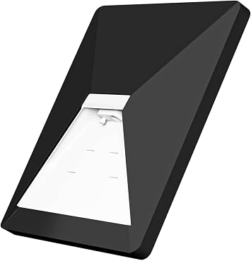 for Starlink Mini Case, Mini Protective Cover Liquid Silicone Case for Starlink Satellite Dish, Waterproof, Drop Resistant, and Glare Resistant Black