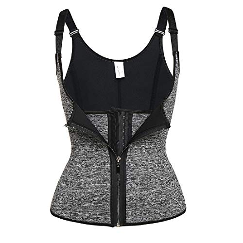 Womens Neoprene Waist Trainer Vest Corset Tank Top Sauna Body Shaper Weight Loss