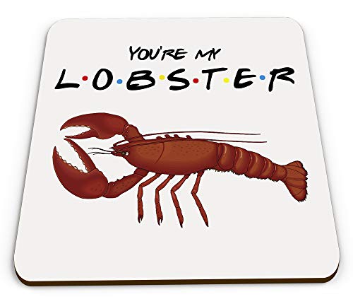 You're My Lobster Funny Novelty Glossy Mug Coaster