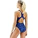 TYR Women's Standard Durafast Elite Maxfit Swimsuit, Blue Fizzy, 26