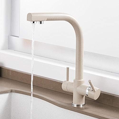 Robinet filtre à eau éliminant le second perçage pour évier de cuisine avoine