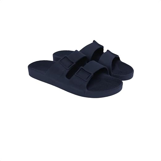 LINUS - Sandália Unissex - Sandálias Slip On, Confortável e Resistente, Fácil de Limpar, Vegano, Material 100% Reciclado - Brisa