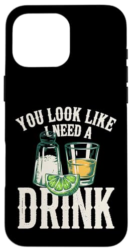You Look Like I Need A Drink �ʔ����e�L�[�� �X�}�z�P�[�X iPhone 16 Pro Max �p