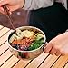 Stainless Steel Salad Bowl, Camping Utensils Soup Cups, Camping Cooking Pot, Camping Bowls with Handle, Stainless Steel Camping Cookware, 304 Stainless Steel Portable Water Cup Picnic(700ml)
