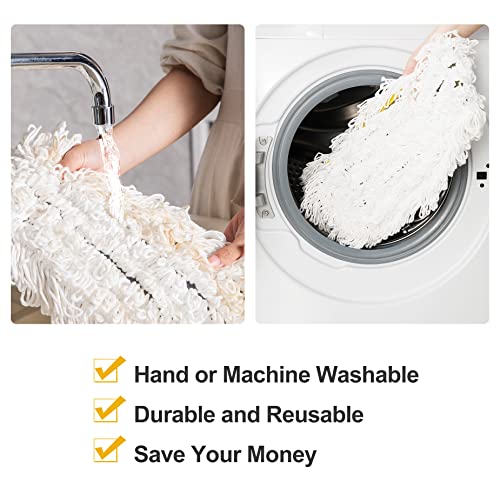 Microfiber Mop Pads 2 Pieces Just Fit Cleanhome 36" Industrial Dust Mop: B08R3F1Zzm,Green #TOP4